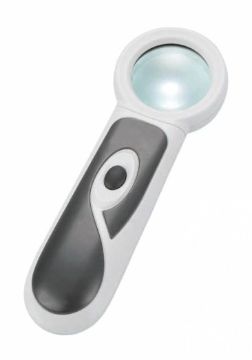 Hot Selling LED Handheld Magnifier Illuminated Magnifying Glass for Reading