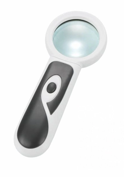 Hot Selling LED Handheld Magnifier Illuminated Magnifying Glass for Reading