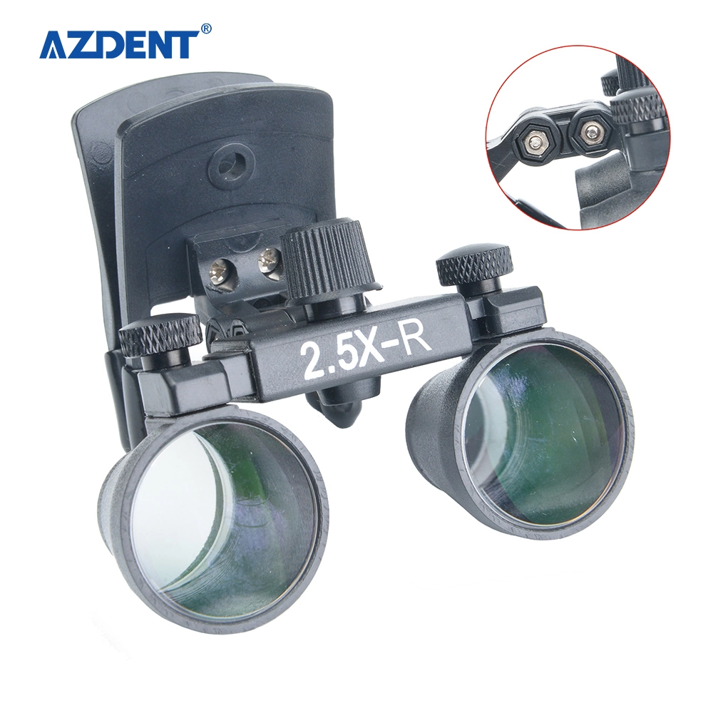 New Type 2.5X Dental Portable Clip Medical Surgery Loupe Binocular with CE