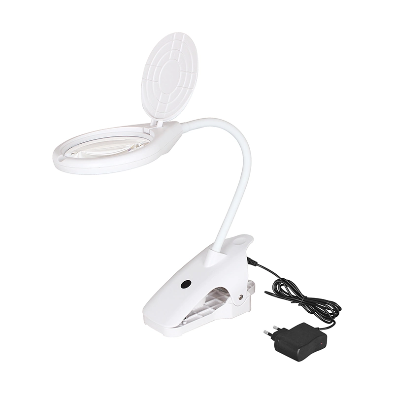2.3X 10X Magnifier Lamp, Compact LED Lamp Jewelry Identifying (BM-MG2087)