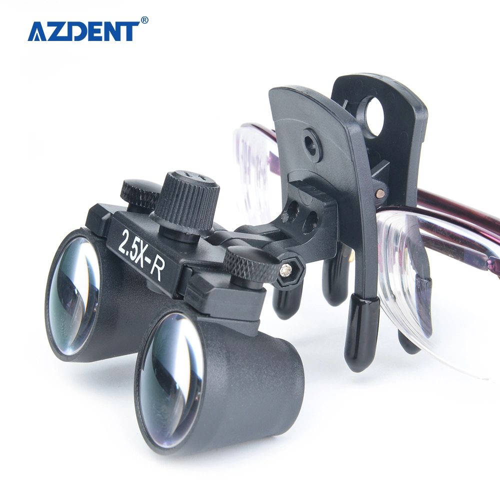 New Type 2.5X Dental Portable Clip Medical Surgery Loupe Binocular with CE