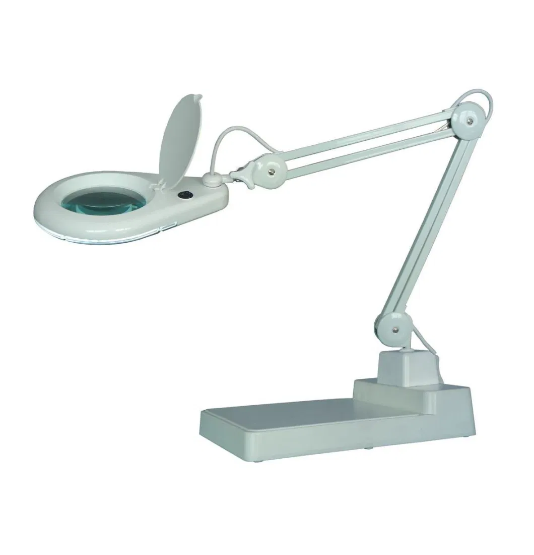 Table Magifier Lamp Inspection Professional Desktop LED Magnifying Lamp Magnifier