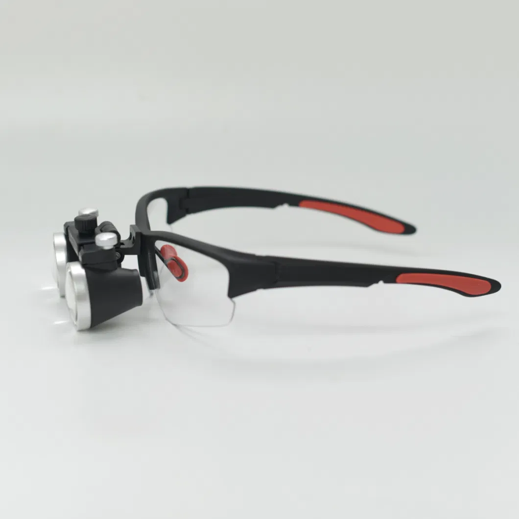 2.5X Wearing Style Binocular Dentist Loupes Magnifier Medical Operation Dental Magnifying Glass