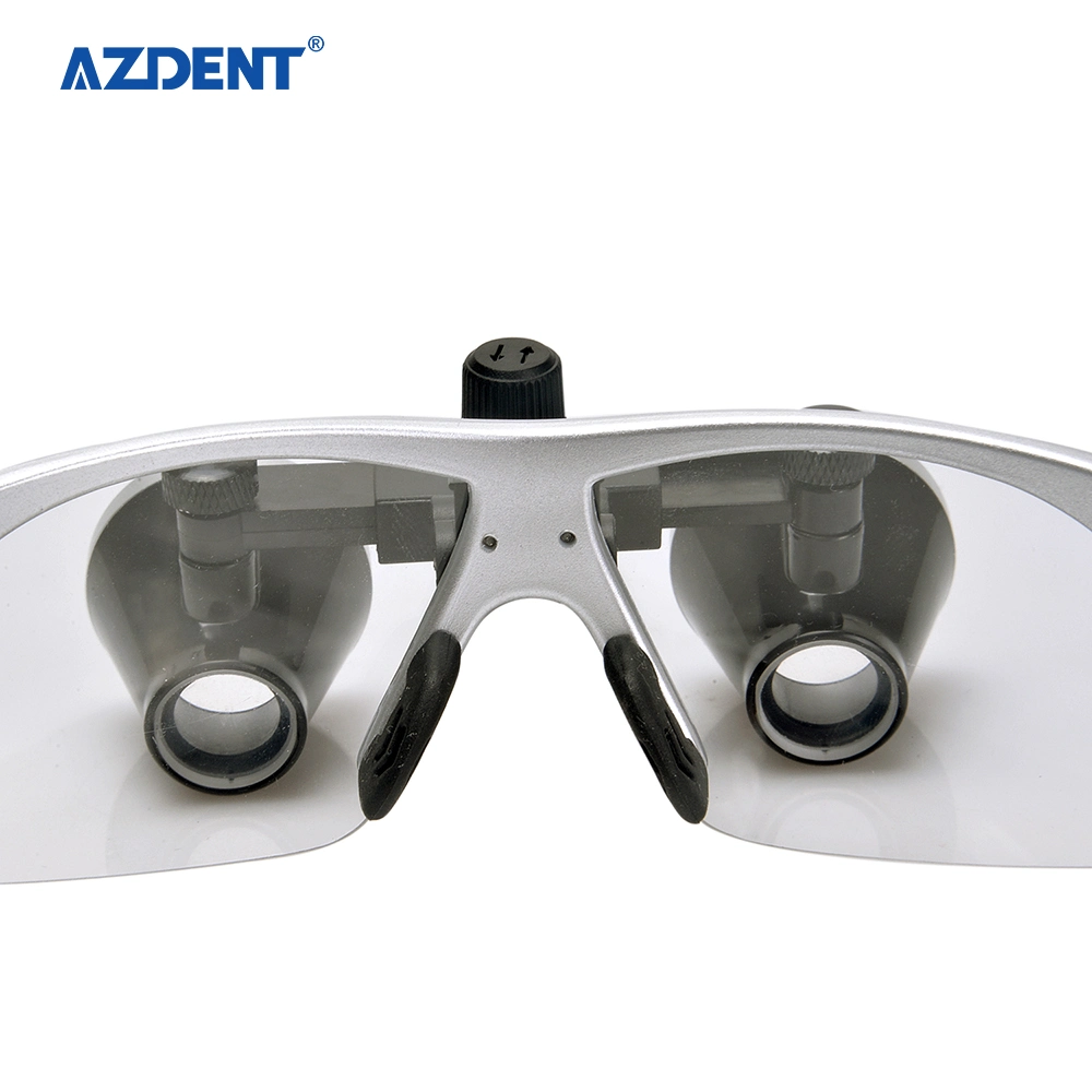 Azdnet 3.5X Surgical Optical Glass Dental Headband Magnicier Medical Headlight Loupe