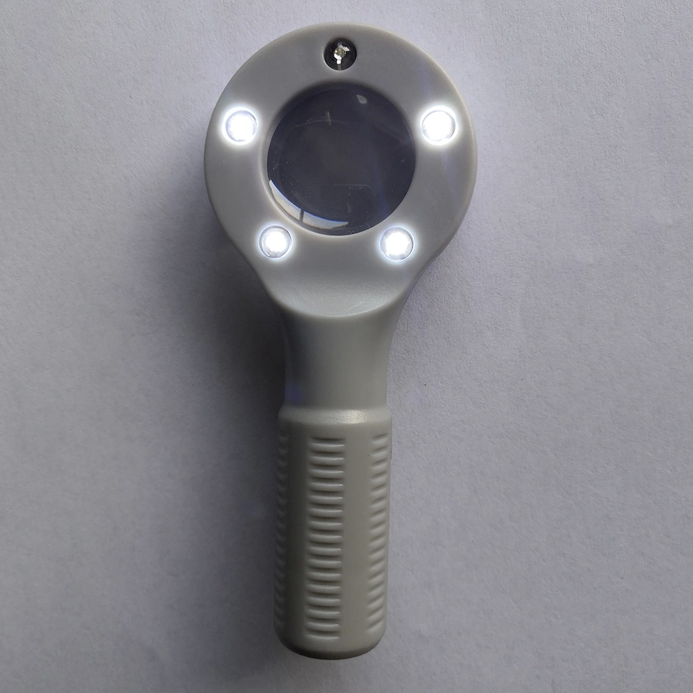 Yichen Handle Type Compact Magnifier with LED UV Light