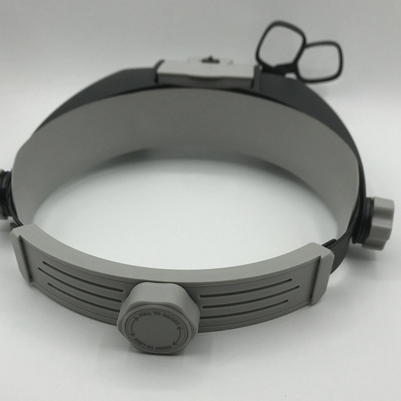 2LED Head Magnifier 2 Lens Head Wearing Magnifier Reading Magnifying Glass