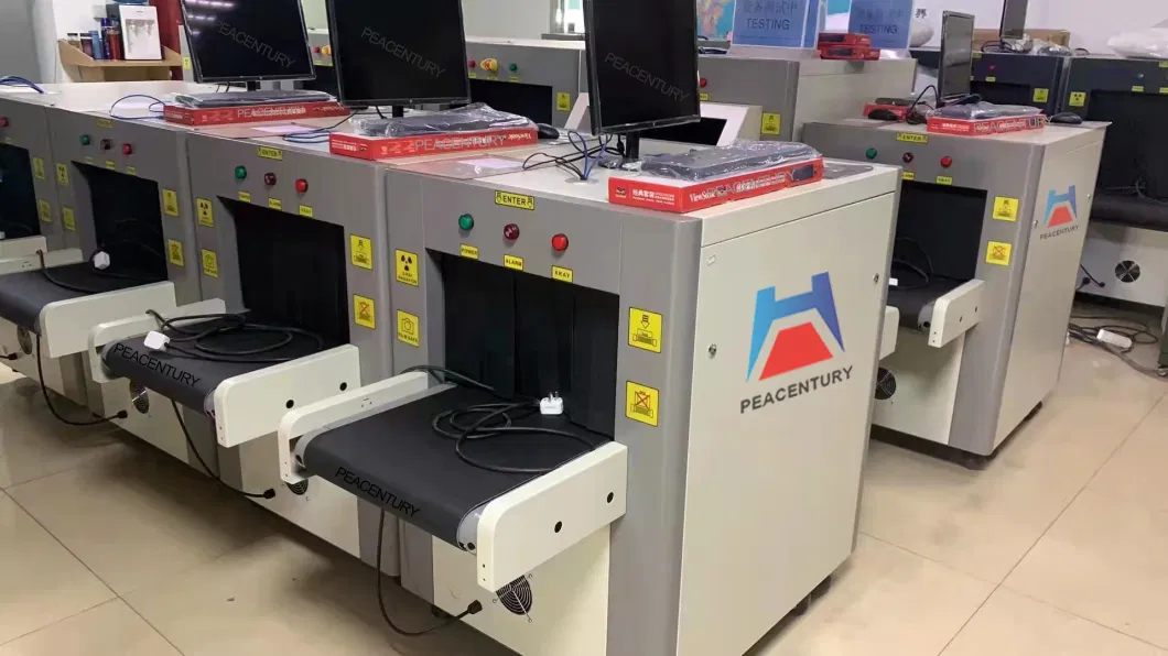 Ai X Ray Luggage Baggage Parcel Scanner Airport Douane Hotel Security Inspection Machine