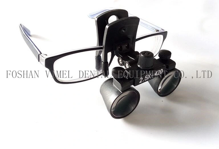 2.5X/3.5X Glasses Clip Dental Loupes Binocular Surgical Loupe Lab Medical Magnifier