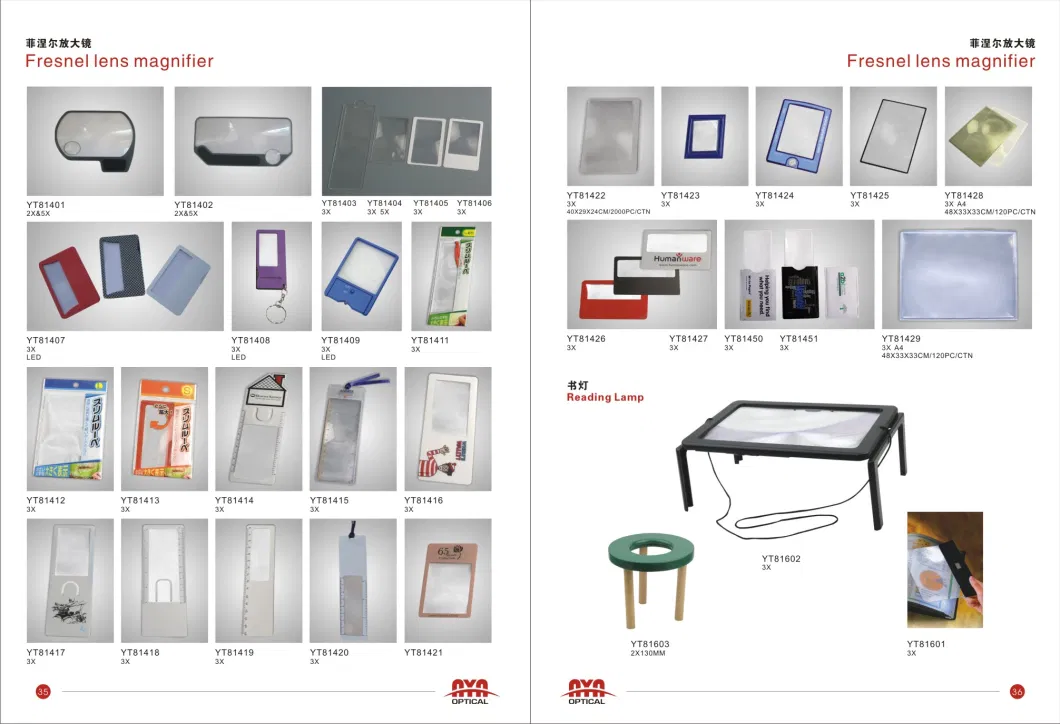 60mm Cheap Plastic Lenses Magnifier with Plastic Handle Magnifier