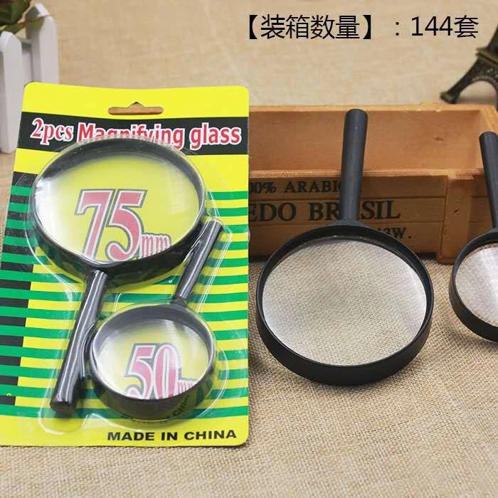 60mm Cheap Plastic Lenses Magnifier with Plastic Handle Magnifier