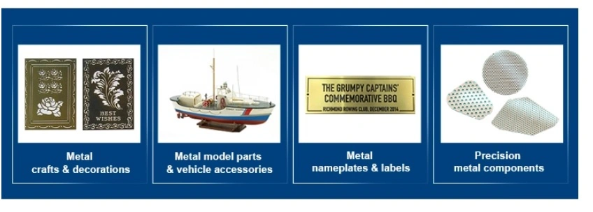 Etching Half-Etching Crafts Metal Chemical Etching Vehicle Model Components