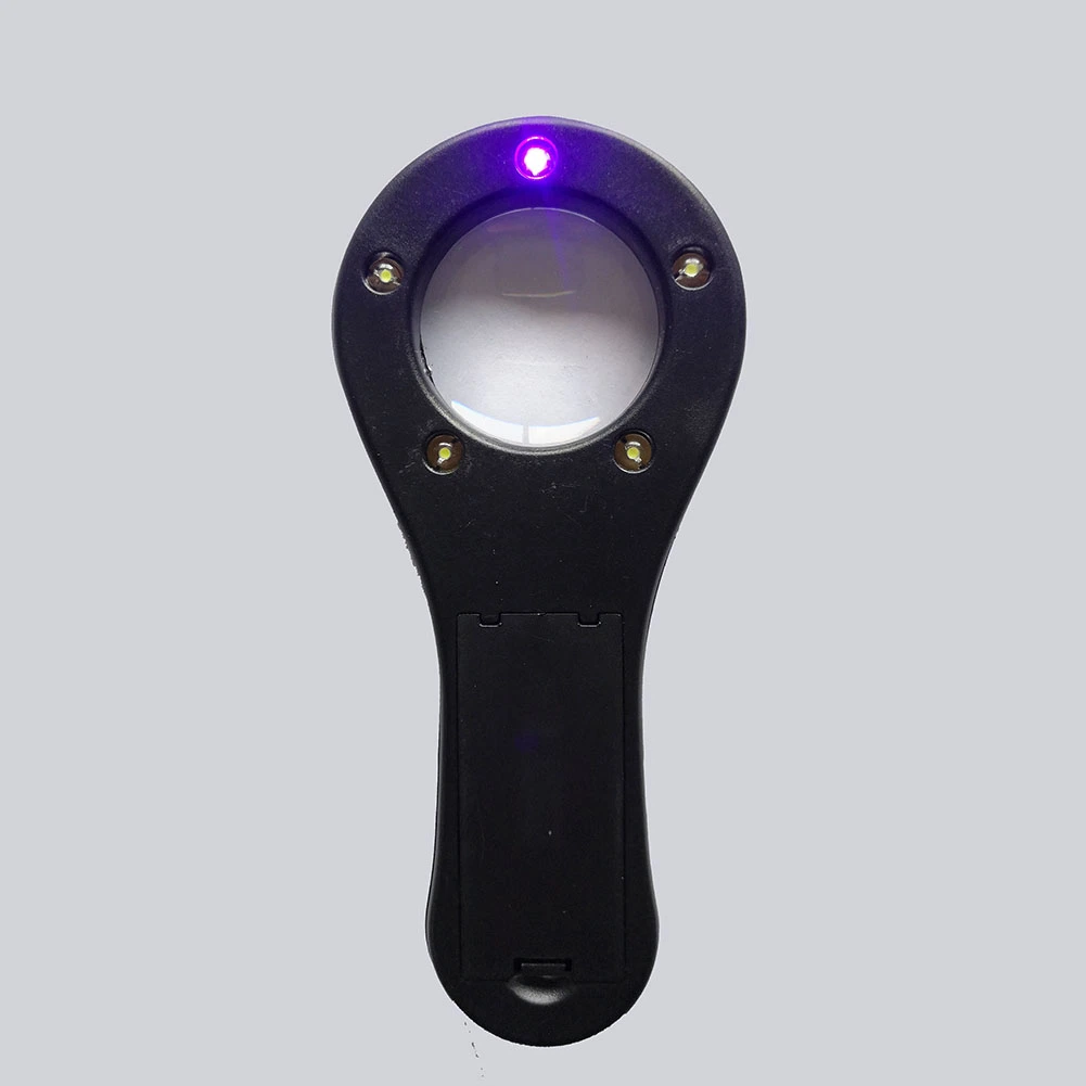 Yichen Compact Handle Type Magnifier with LED UV Light