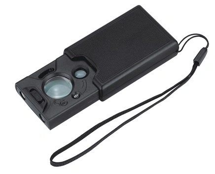 UV LED Light Currency Detecting Jewelry Magnifier Loupe (BM-MG4134)