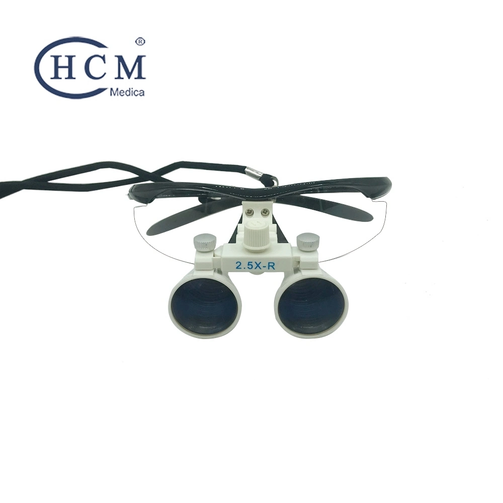 Clinic Neurosurgery Suppliers Dental LED Surgical Loupes 3.5X Headlight Magnifier Magnifying Glasses