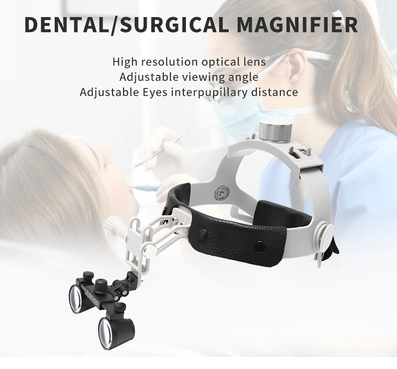 Dental Instruments Portable Medical Magnifier Headband Binocular Loupes Dental Loupes