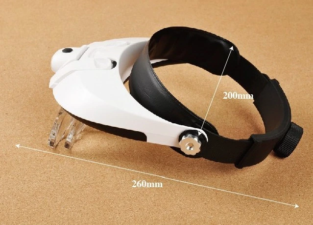 2 LED Headband Illuminating Magnifier