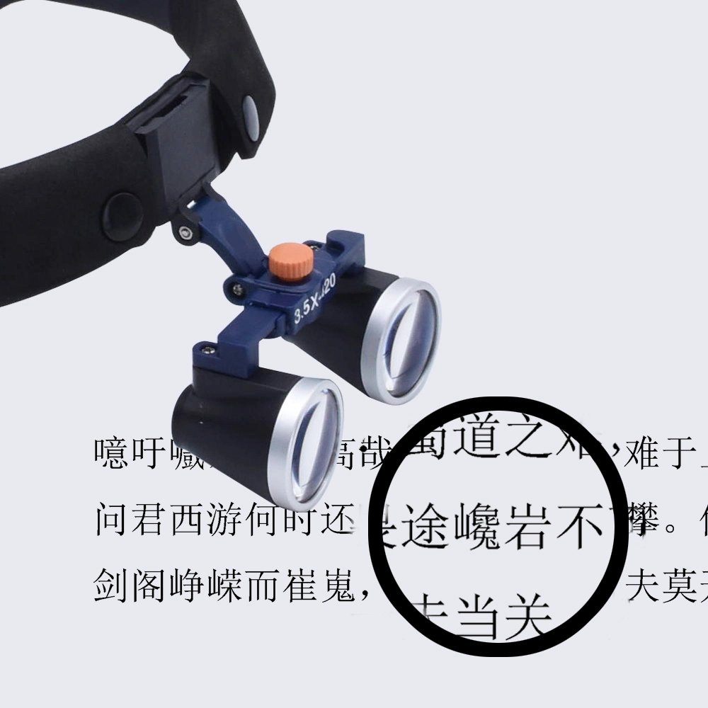 Two-Way Screw Thread Loupe with Small Headband