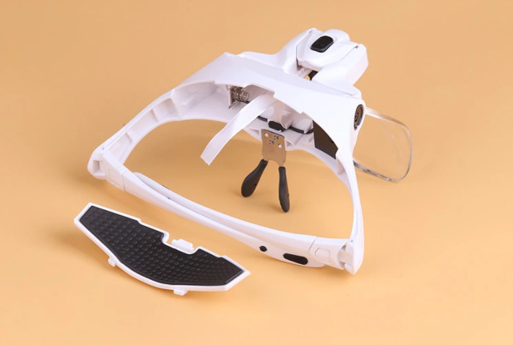 1.0X-3.5X LED Light Glasses Magnifier