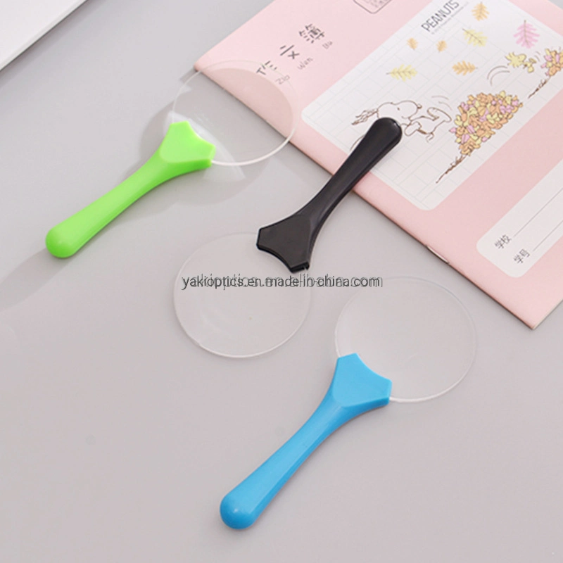 Soft Handle Handheld Anti Fall Magnifiers for Kid Outdoor Exploration