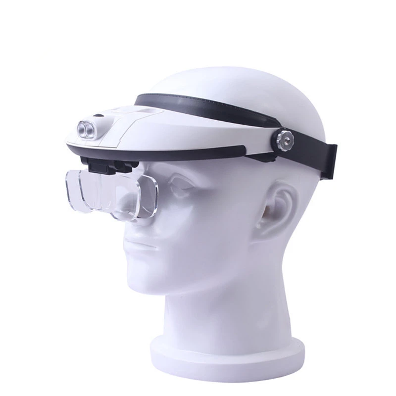 Wholesale Adjustable Headband LED Magnifier Surgical Magnifier with LED Light for Medical