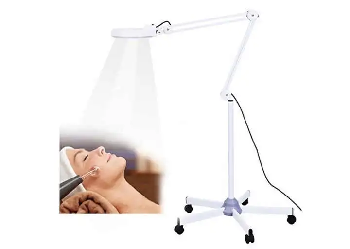 LED Magnifying Lamp LED Light Magnifying Glass with Light Lighted Magnifier for Beauty Salon