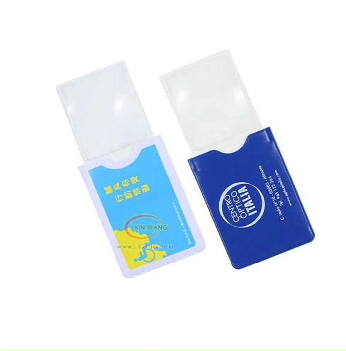 Hw801 Logo Printed Magnifier Bookmark for Gift