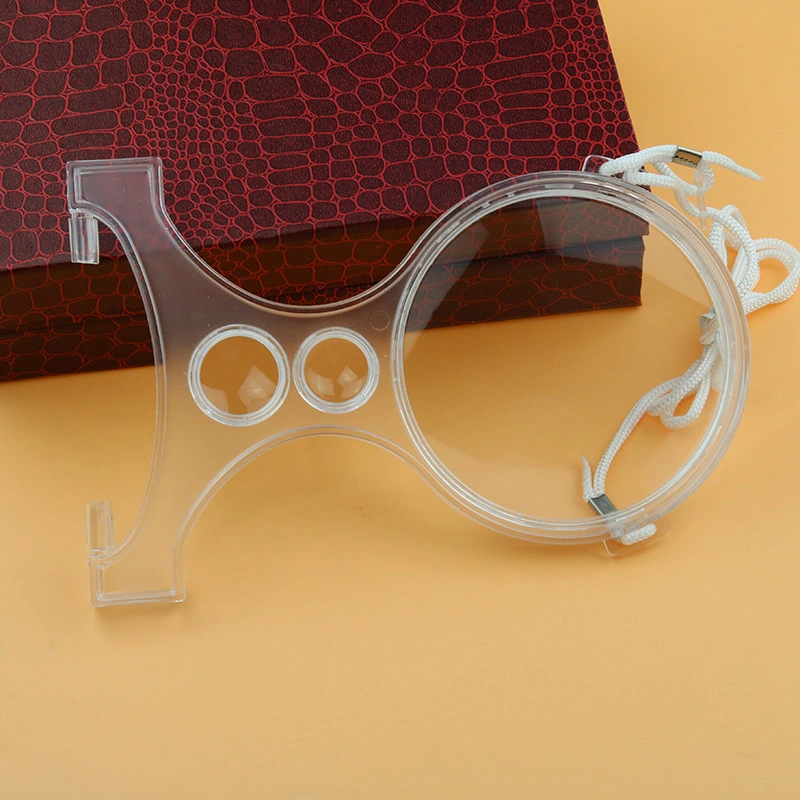 Hanging Magnifying Glass Portable Three Lens Suspended Magnifier