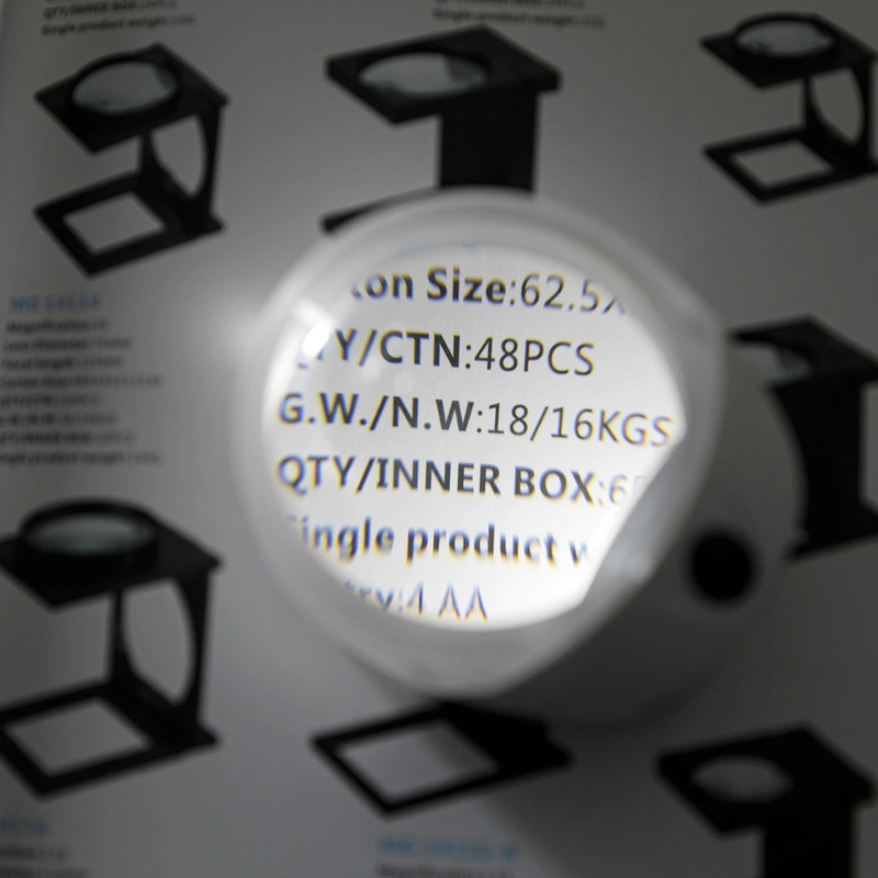 2021 Latest Product Pw6010c USB Rechargeable LED Paperweight Magnifier