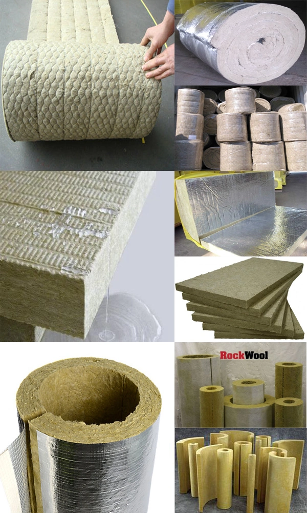 Material Mineral Wool Blanket Fireproof Rock Wool