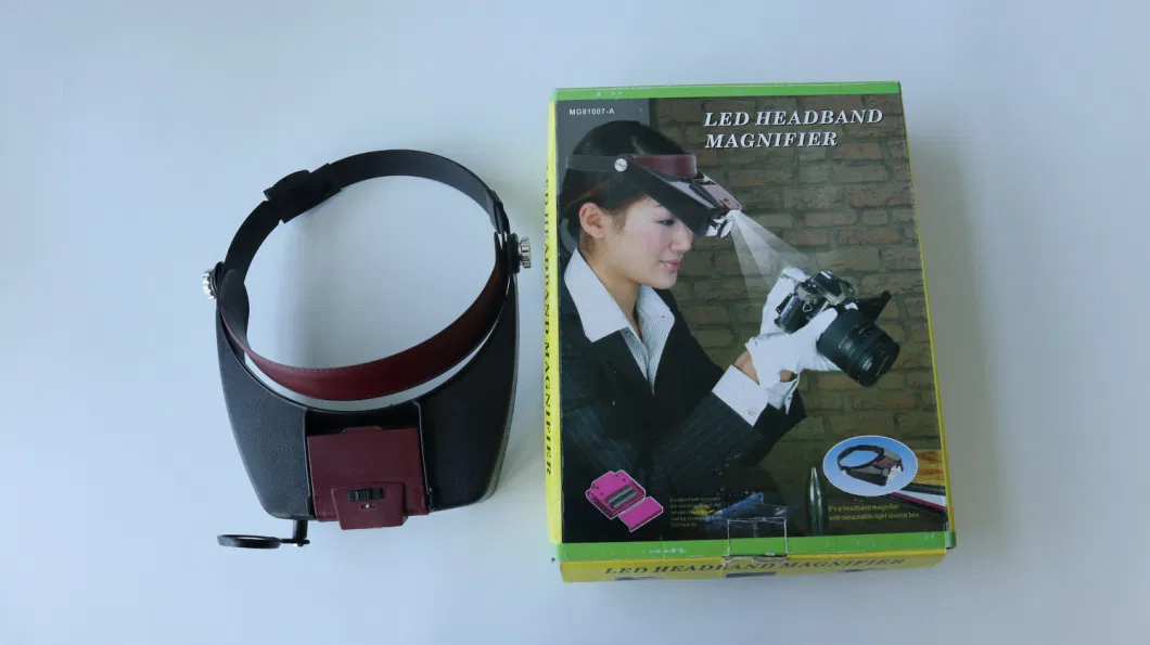 LED Multi-Function Headband Magnifier (MG81007-A)