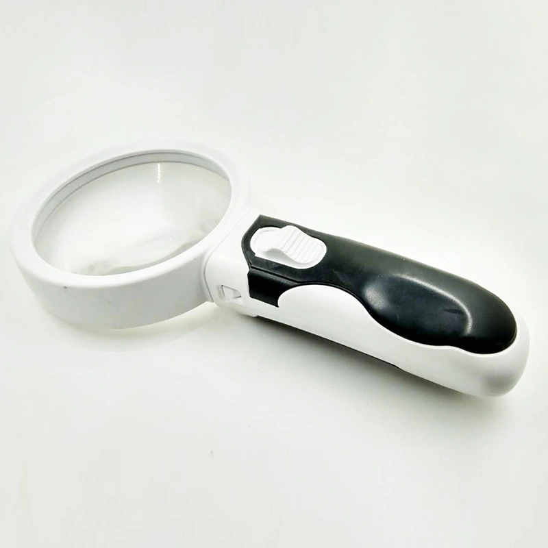 Interchangeable LED Magnifier Three Different Lens Lighted Handheld Magnifying Glass