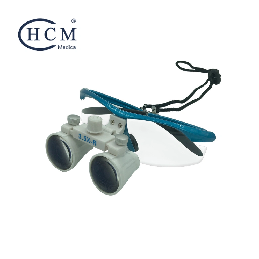 Clinic Neurosurgery Suppliers Dental LED Surgical Loupes 3.5X Headlight Magnifier Magnifying Glasses