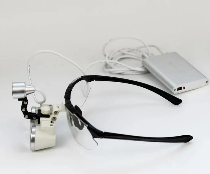 Surgical Headlight with Magnifier 5X Operation Lamp Loupes Neurosurgical Instruments Headlamp