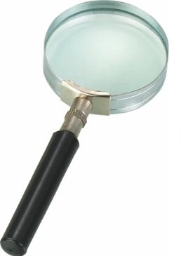 Hotsale Handheld Magnifier Metal Magnifying Glass for Reading