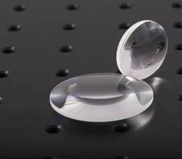 2024 Muestra gratuita/Investigación de los dibujos de 9mm Mini Cristal lupa asférica biconvexa sílice fundida /el doble de sílice Bi-Convex convexo //UV