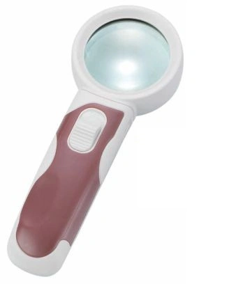 2 LED Handheld Magnifying Glass Magnifier 10X Magnification Power (BM-BG1007)