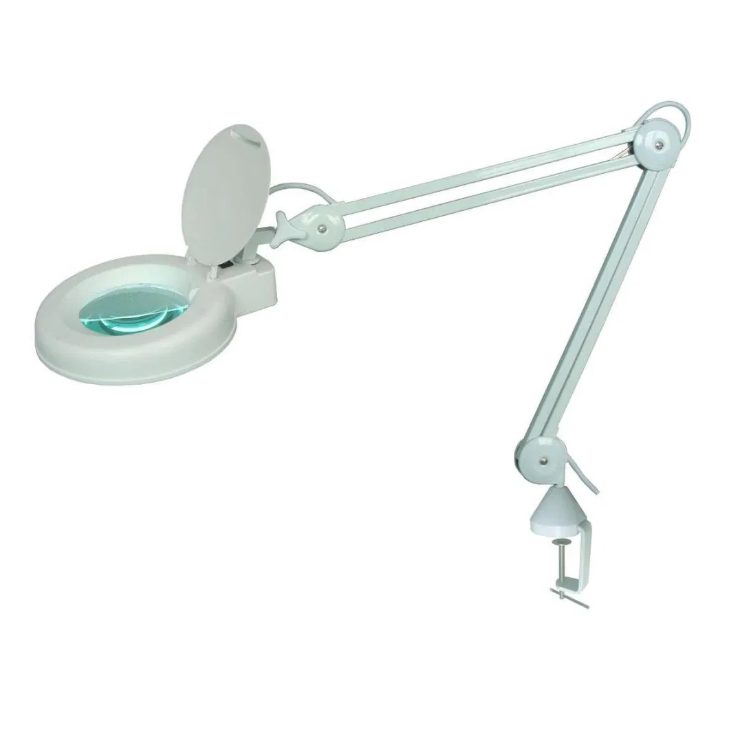 Professional LED Magnifying Lamp Inspection Magnifier Workbench Working Lamp