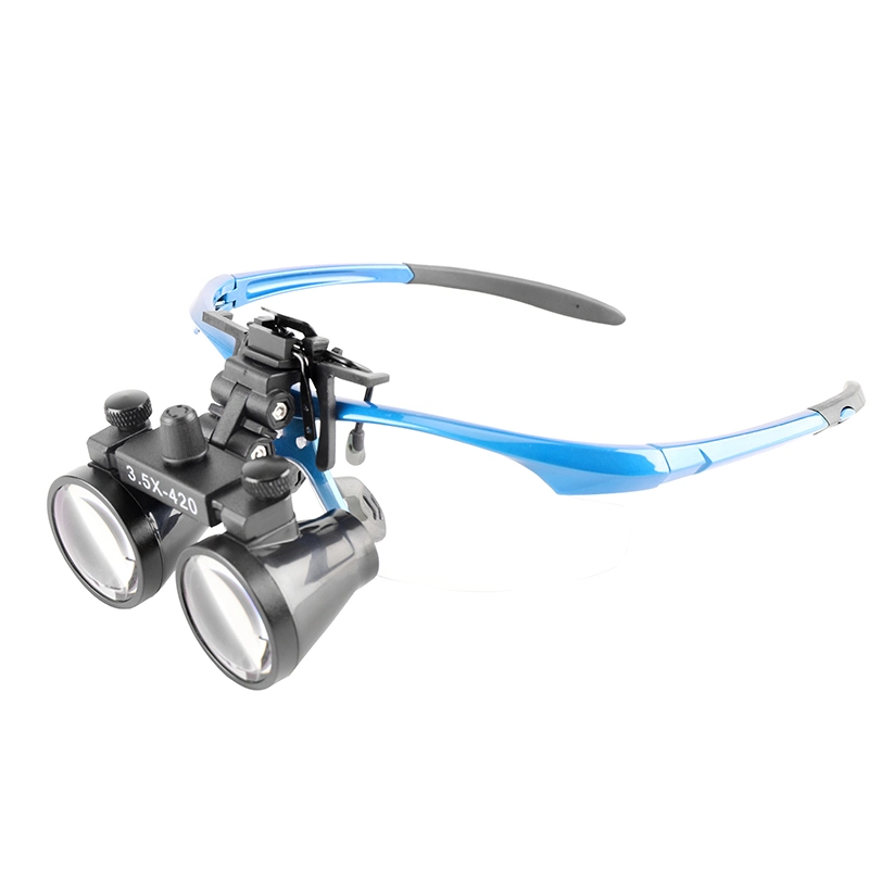 Clip on Dental Loupes 2.5X 3.5X Magnifying Glass Medical Magnifier