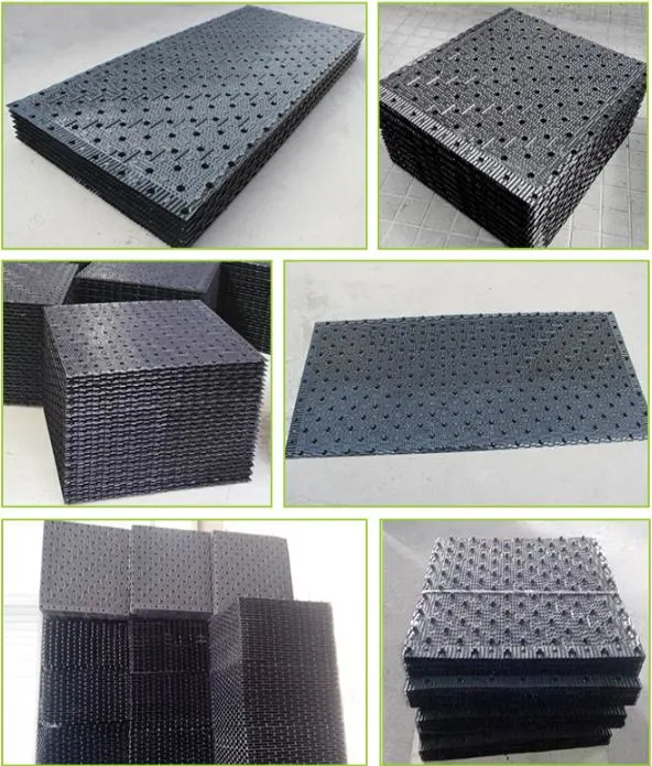 750X1600/800/400mm Industrial Liangchi Cooling Tower PVC Film Fill Material Sheet