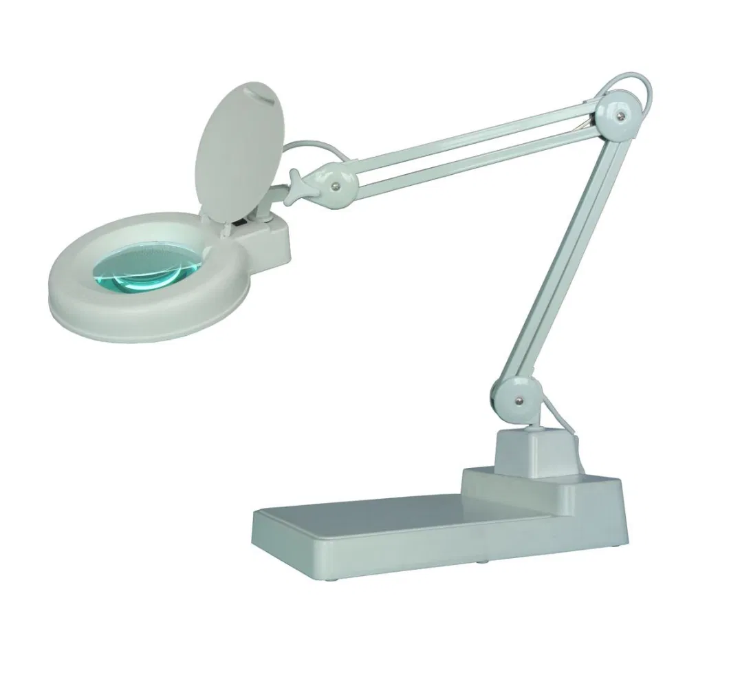 Professional LED Magnifying Lamp Inspection Magnifier Workbench Working Lamp