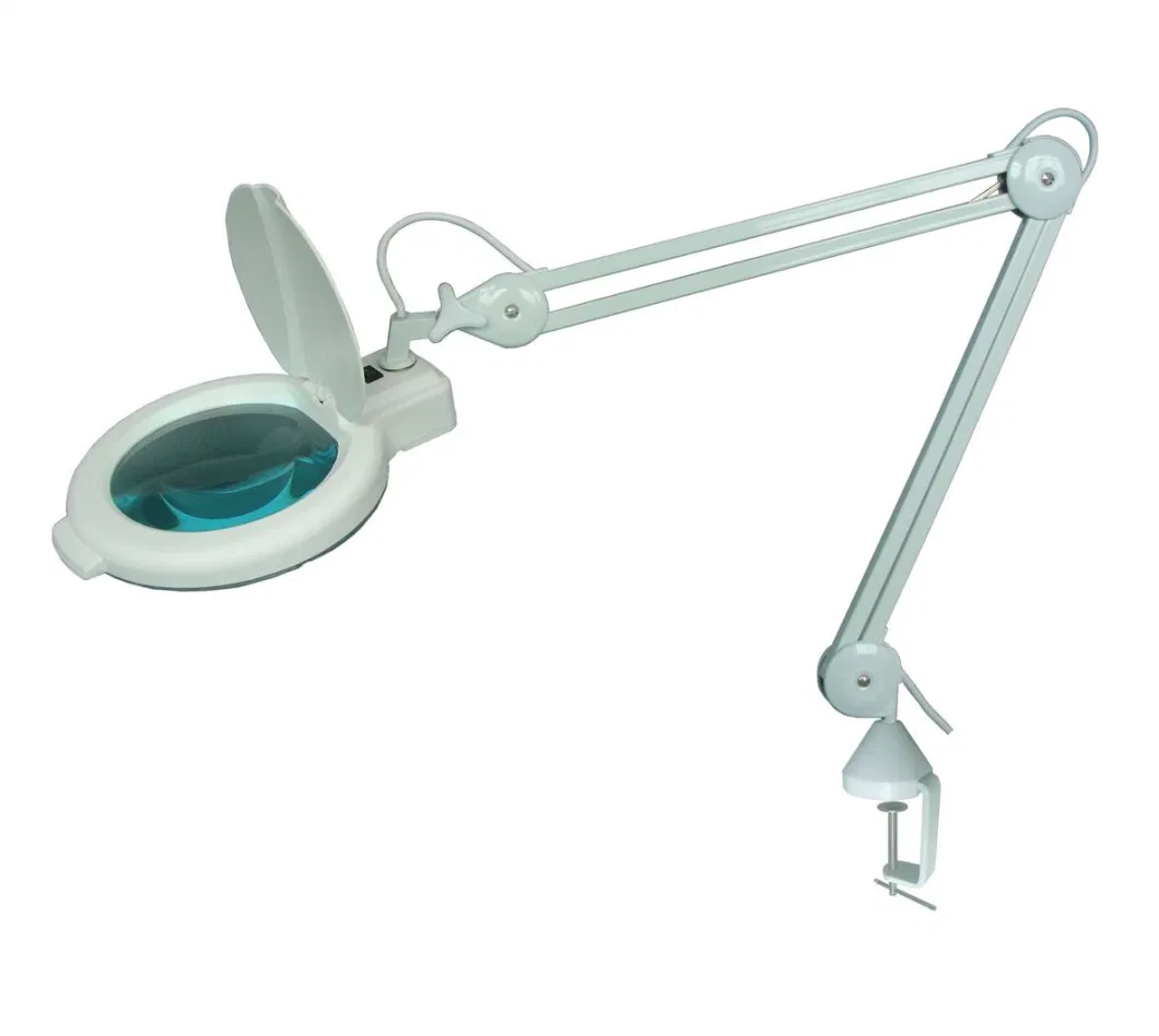 Floorstand LED Magnifier Magnifying Inspection Workbench Lamp