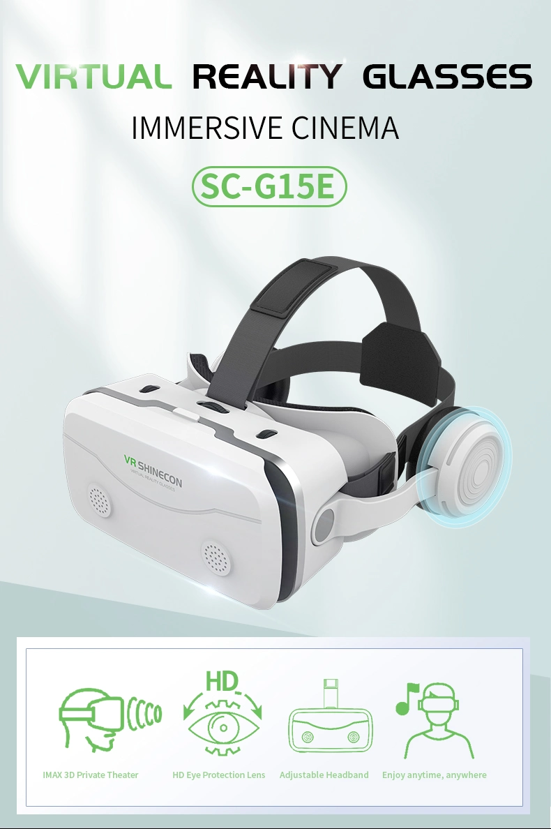 Eyewear Strap Ajustable Vr Headset Imax 3D Glasses for Phone