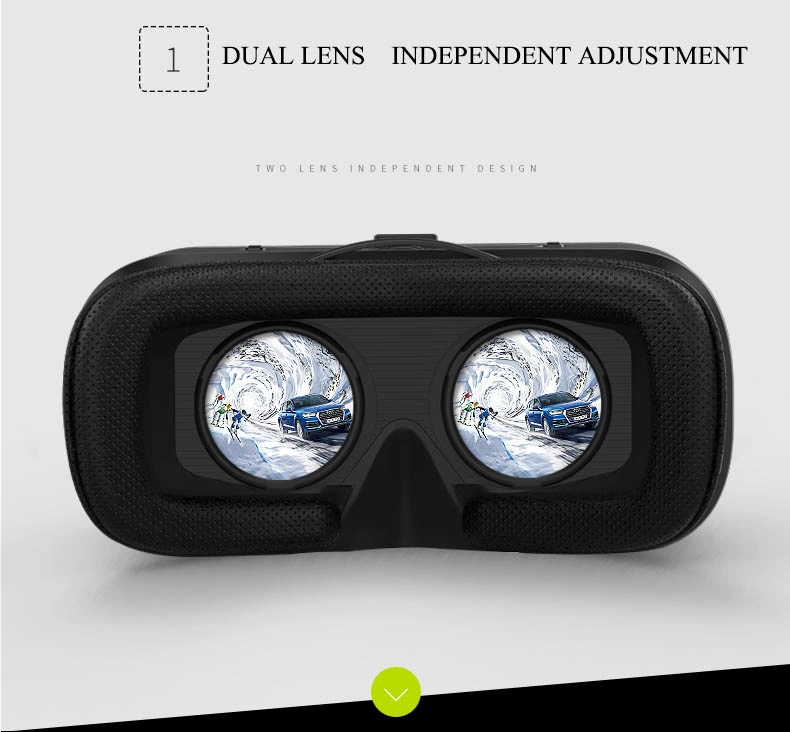 Vr Box Upgraded Virtual Reality HD Smart Mobile Headset 3D Glasses