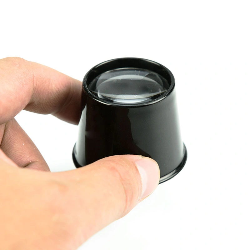 Portable Magnifier Round Cylinder Magnifying Glass Magnifier
