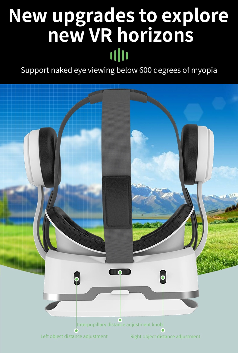 New Arrivals Cheap Augmented Reality Eyewear Helmet Smart Eyeglasses Helmet Use 4.7-6 Inch Phone Virtual Reality 3D Vr Glasses