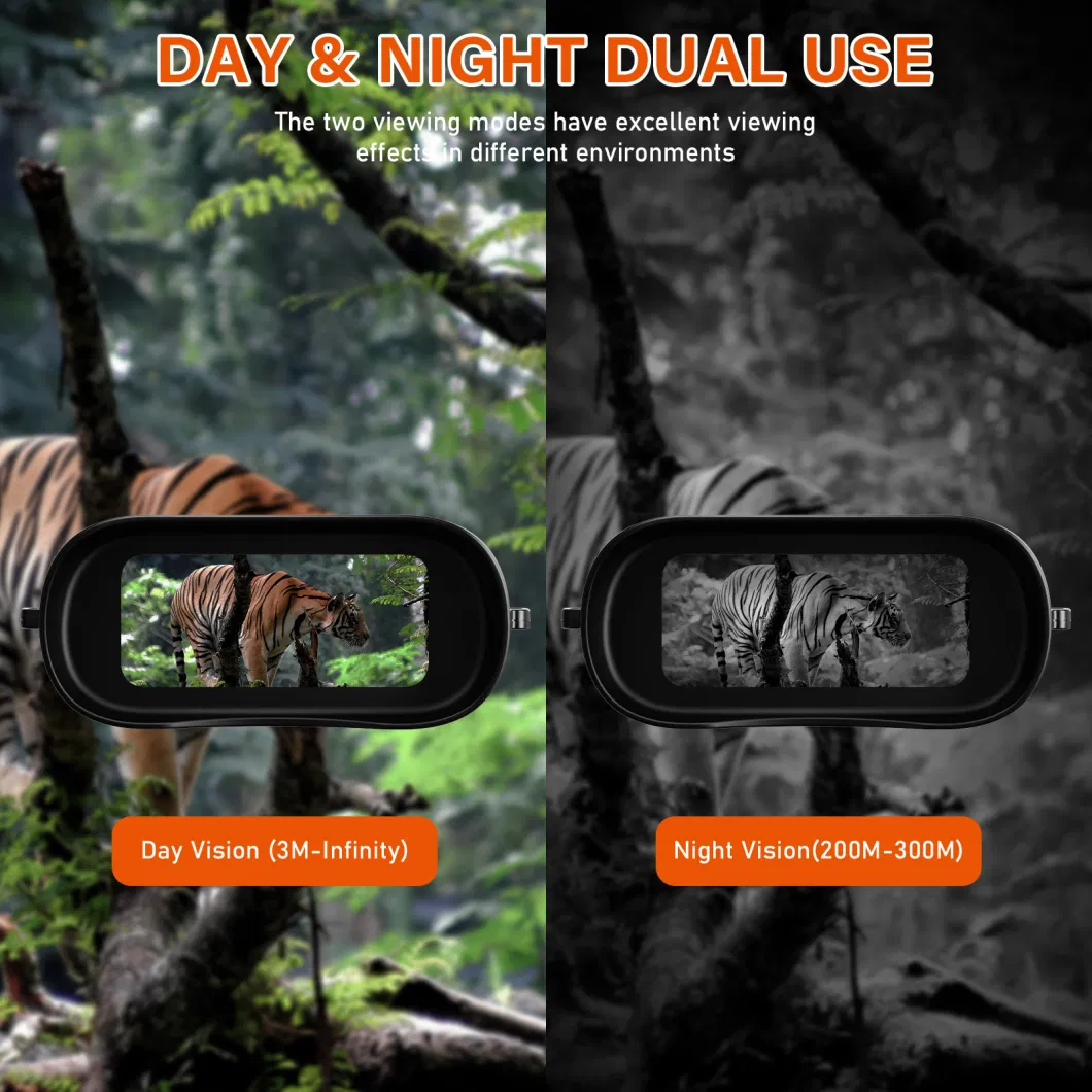 Gtmedia N2 Night Vision Binocular Supplier Wildlife Observation Built-in 32g Large Capacity TF Card, Easy to Storage Pictures Videos About 95mins (1080P)