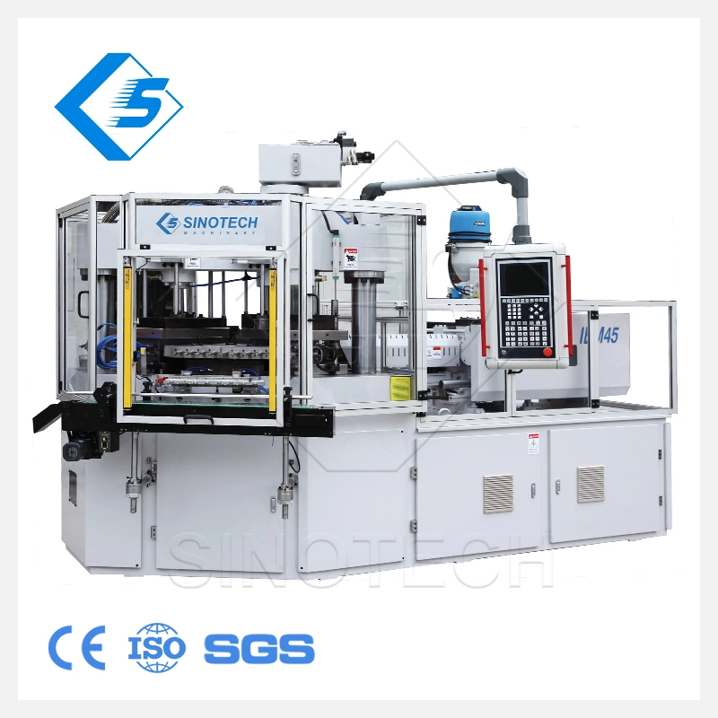 Automatic Horizontal Sino-Tech Oduct Bottle Real Shot Precise IBM Blow Injection Molding Machine for 45ml Oral Liquid Syrup Bottle