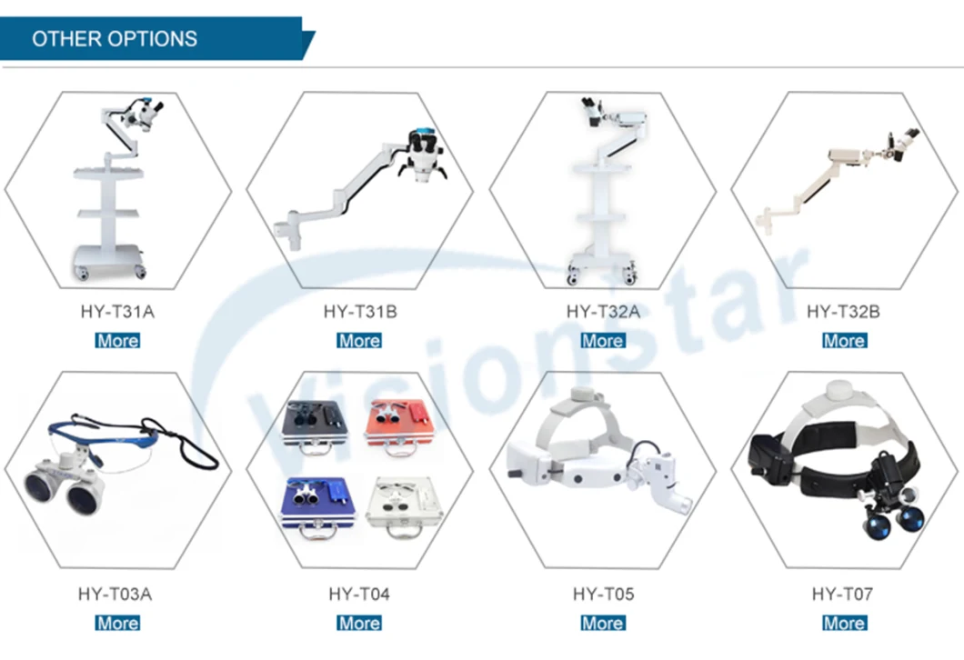 1080P 25X Magnification Build-in and Trolley Type Hy-T31A/B Dental Surgical Microscope with Camera