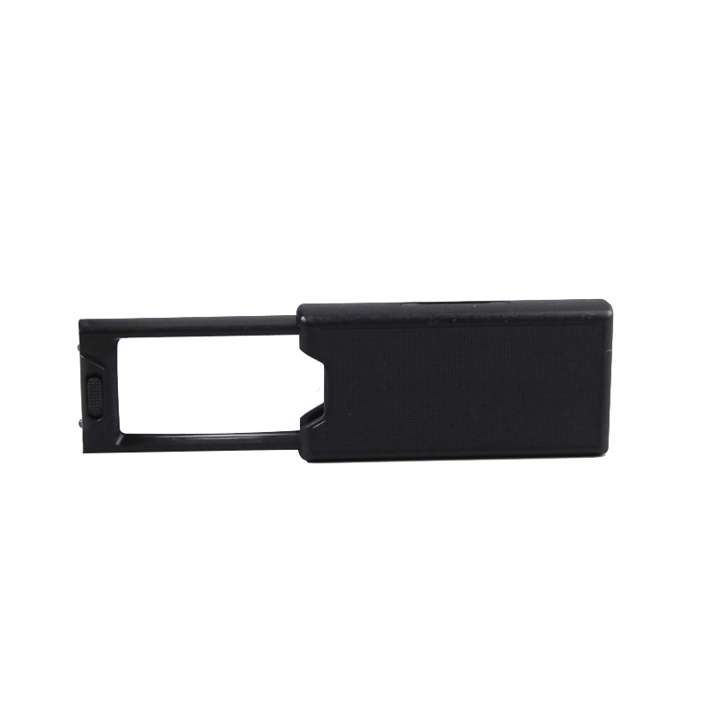 Rectangular Push-Pull Pocket Magnifying Glass with LED and UV Light Magnifier