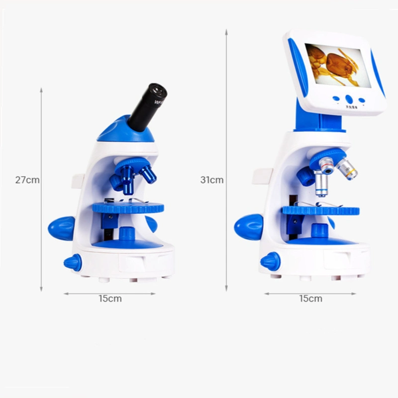 5&prime; &prime; Display Screen Achromatic Correction Optical System Biological Children Microscope